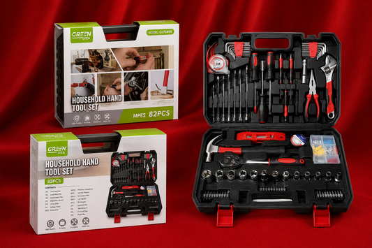 Juego de herramientas de mano Green Lyca GL70498
